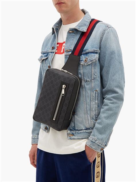 gucci waist bag man|crossbody bags for men Gucci.